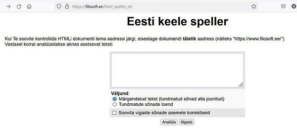 Eesti keele speller aitab kiiresti trükivigu tuvastada