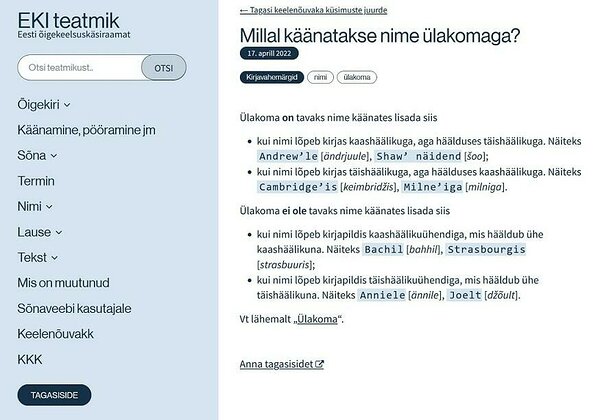 Keelenõuvakk